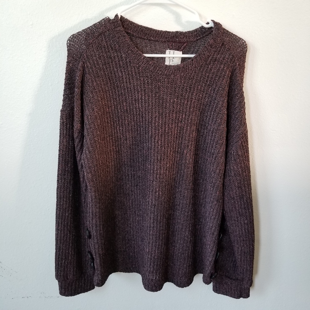 Haute Project Brown Sweater Size XL